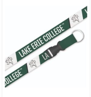 Image of LANYARD - LAKE ERIE COLLEGE 3/4"